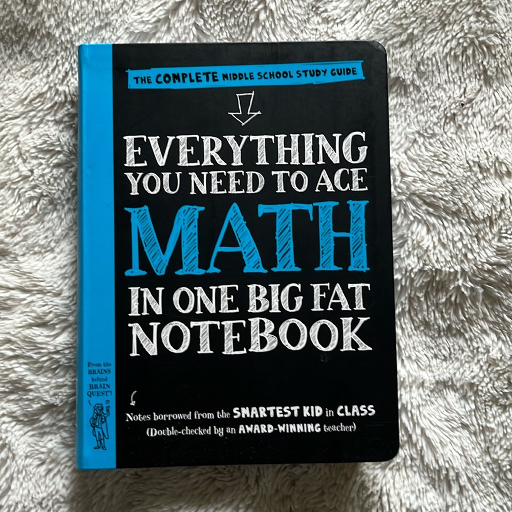 📚3/$15📚 Everything You Need To Ace Math (for Middle School)